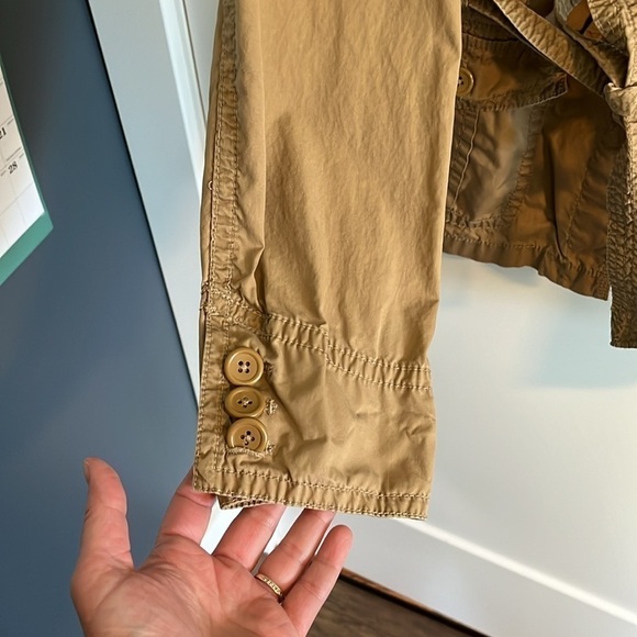 J.Crew Classic Twill Chino Belted Field Jacket EUC - Picture 6 of 8